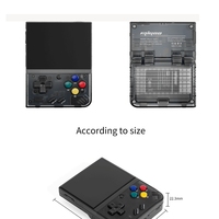 Console de jeu portable Plus Purpura Miyoo Mini avec écran IPS HD OCA de 3,5 pouces, WiFi, système Linux open source, OnionOS