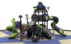 Parc d'attractions moderne pour enfants de l'usine chinoise Liben : équipement de jeu extérieur, toboggan pour enfants, aire de jeux extérieure - Product Image 2