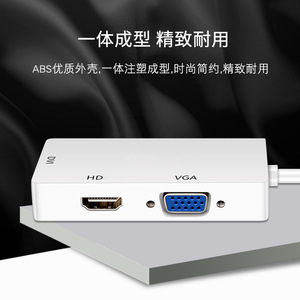 Compatible con convertidor de ordenador Apple a HDMI/VGA, cable adaptador para proyector, monitor, portátil, para proyección de pantalla de alta definición - Product Image 2