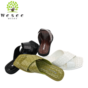 Nouvelles <span class=keywords><strong>sandales</strong></span> plates en <span class=keywords><strong>cuir</strong></span> de haute qualité pour femmes, conçues et fabriquées à la main, collection été 2025 - Product Image 2