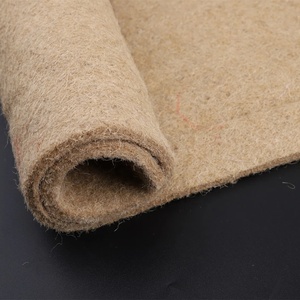 Tampon en fibre de jute 100% personnalisé 5mm 9mm 20mm 30mm Matériaux d'insonorisation en <span class=keywords><strong>feutre</strong></span> acoustique <span class=keywords><strong>pro</strong></span>-environnement Feuille insonorisante naturelle - Product Image 4