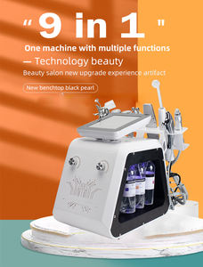 Máquina de limpieza facial con sintetizador de Bobble pequeño 9 en 1, máquina de reducción de arrugas de puntos negros limpios de dermoabrasión de oxígeno de agua <span class=keywords><strong>Hydra</strong></span> - Product Image 2