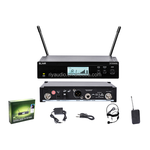 Micrófono Inalámbrico UHF Profesional BLX4R de 1 Canal, Micrófono de Mano para Karaoke, Micrófono de Solapa y de Diadema para Iglesia - Product Image 2