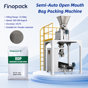 Macchina per il Confezionamento <span class=keywords><strong>di</strong></span> Polvere <span class=keywords><strong>di</strong></span> Gomma 10-50kg, Linea Semi-Automatica <span class=keywords><strong>di</strong></span> Pesatura, Riempimento e Imballaggio in Sacchi Aperti - Product Image 1