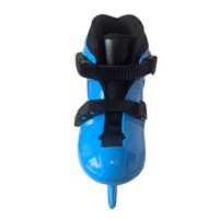Patins à glace durables avec logo personnalisé, coque rigide, doublure lavable, pour la location sur patinoire estivale et hivernale, lames en acier inoxydable