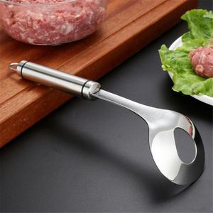 HelloWorld creatore di polpette creativo Baller di carne con perdita ellittica cucchiaio antiaderente stampo per polpette utensile da cucina Gadget strumento per carne - Product Image 2