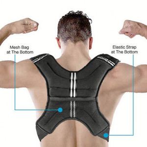 Gilet de course lesté réglable et respirant avec remplissage en sable de fer, idéal pour l'entraînement fonctionnel intensif pour hommes et femmes - Product Image 3