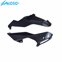 AKOSO R6 fibra de carbono Belly Pan motocicleta carbono inferior aceite Belly Pan Guard carenado para Yamaha R6 2017-2024 2023