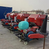 Chine usine nouveau style mini presse à ensilage presse à gazon presse à balles stationnaire presse à foin