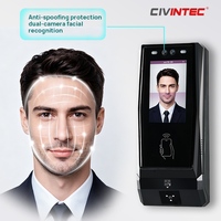 Sistema de Control de Acceso CT11 con Reconocimiento Facial, HTTPS, MQTT, TCP, IP, 4G, BLE, NFC, ID Móvil y Código QR para Control de Asistencia