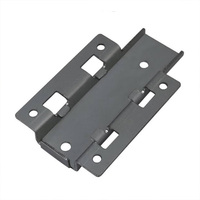 Service de fabrication sur mesure de pièces embouties en tôle OEM, supports de montage en acier au carbone, découpe laser, pliage, revêtement en poudre