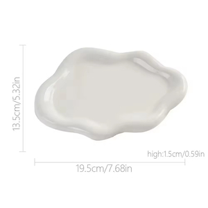 Bandeja de Joyería Hecha a Mano con Forma de Nube y Diseño para Regalos de Bienvenida, Decoración del Hogar, Almacenamiento de Collares - Product Image 2