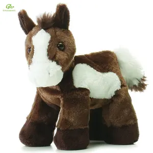 Greenmart Custom Pony Pluche Speelgoed Dezelfde Boerderij Dier Combinatie Kinderen Cadeau Cartoon Pony Figuur Knuffel Dier