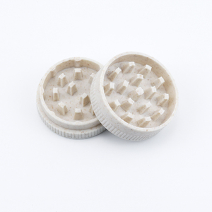 Brown White <b>Cigarette</b> <b>Rolling</b> Paper Cones Smoking Crushing 55mm Biodegradable Fiber Grinder Herb Crusher Smoke Herb Grinder - Product Image 1