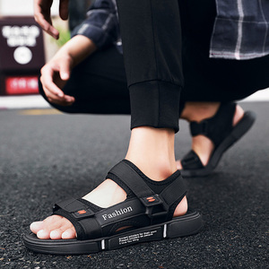 Nuevas Sandalias de Playa Casuales de Verano para Hombre, Planas, Transpirables, Cómodas, con Punta Abierta, Cierre de Gancho y Bucle, Parte Superior de Microfibra, Estilo Vietnamita - Product Image 6