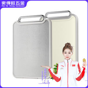 Stainless Steel Cutting Board Rectangle 2.5Cm Double Sided Non Slip Dishwasher Safe <b>Kitchen</b> Chopping Block - Product Image 5