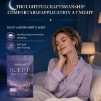 Patch de Sommeil aux Huiles Essentielles Lavande Apaisant Aromathérapie Relaxation Soutien au Sommeil Réparateur Jetable