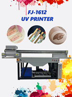 1612 mesin cetak Flatbed UV Format besar Printer UV untuk iklan spanduk papan tanda kaca kayu akrilik Panel plastik