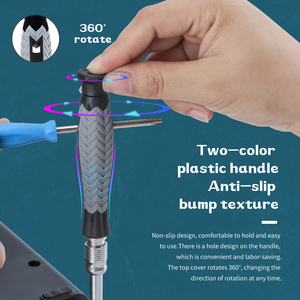 Juego de Mini Destornilladores de Precisión 126 en 1 Kit de Reparación Torx <span class=keywords><strong>T5</strong></span> T6 con Mango de Plástico para Reparación DIY de Teléfonos, Relojes y Laptops - Product Image 6
