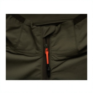 Veste coupe-vent d'hiver pour homme LONG MISSION INDUSTRY, col mandarin, fermeture éclair, tissu respirant en nylon/polyester - Product Image 5