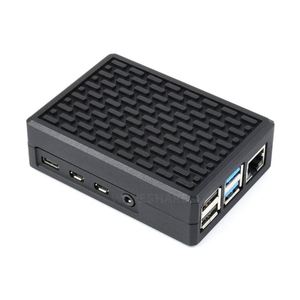 Waveshare Alumínio Grade Grooved Case para <span class=keywords><strong>Raspberry</strong></span> <span class=keywords><strong>Pi</strong></span> <span class=keywords><strong>4</strong></span>, Pilares Dissipador Interior - Product Image 4