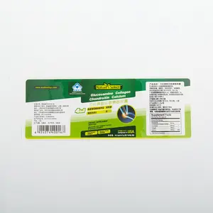 OEM Custom Printing Medizin Flaschen etikett Aufkleber/Apotheke Aufkleber/Vitamin Kapseln Flaschen etikett