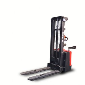 Chariot élévateur électrique 1,5 tonne 2 tonnes 1,6 m 3,5 m avec plateforme de travail, transpalette électrique, gerbeur électrique 1500 kg - Product Image 1
