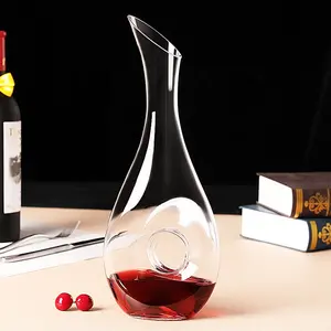 Xiaomi HUAHANGNA — Carafe en verre pour verres à vin, 1400ml, 47oz, carope, Design Unique, vente en gros