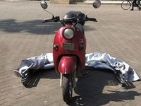 Abri rétractable pour moto, housse de moto personnalisée en tissu Oxford, housse de protection imperméable/résistante aux UV/résistante aux intempéries