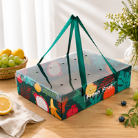 Boîte d'emballage personnalisée pour fruits (Dragon Fruit, Raisin, Grenade, Pomme) – Idéale pour la présentation de cadeaux