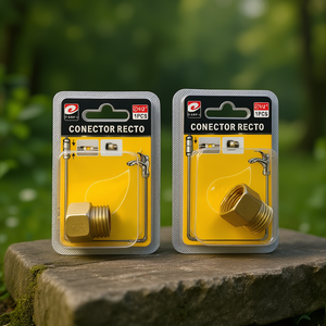 Connecteur de tuyau d'eau Erpsl, filetage interne et externe de 1/2 pouce pour équipements de plomberie - Product Image 2