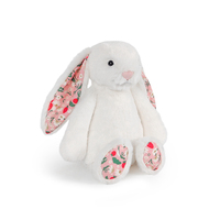 Haute qualité gris blanc marron rose Floral lapin de Pâques Animal en peluche longue oreille en peluche jouet pour cadeau de saint valentin