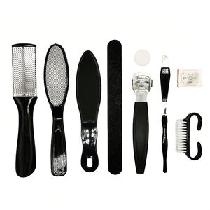 Kit de soin des pieds professionnel de 23 pièces, éliminateur de callosités, lime à pieds, <span class=keywords><strong>pierre</strong></span> ponce et outils de pédicure complets pour les peaux mortes à domicile - Product Image 5
