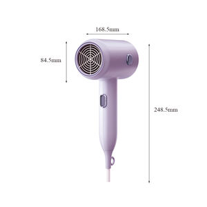 Sèche-cheveux électrique ionique portable pliable personnalisé en gros, petit format, en plastique, <span class=keywords><strong>à</strong></span> température constante, pour hôtel et usage domestique - Product Image 2