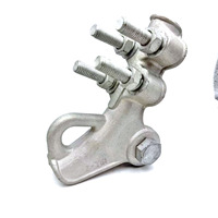 Pince de tension réglable anti-corrosion en alliage d'aluminium série NLL, à serrage par boulons, pour accessoires de ligne aérienne Ruipeng Power Grid