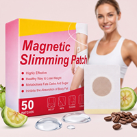 Patch Minceur Magnétique Quotidien pour le Corps, Patch Herbal Nourrissant pour la Peau, Raffermissant et Améliorant l'Élasticité, Autocollant Abdominal Respirant pour Femme
