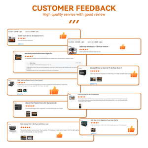 En Stock: Freidora de Aire Caliente Oimis <span class=keywords><strong>XXL</strong></span> 30L 1800W, Mini Horno de Convección, Horno Eléctrico para <span class=keywords><strong>Pizza</strong></span> 21 en 1 con 4 Accesorios - Product Image 6