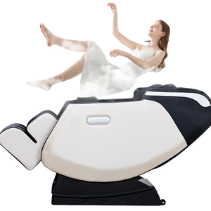 Großhandel Luxus 4D Zero-Gravity Ganzkörper-Massagesessel mit Fingerdruck-Touchscreen, elektrischem Fuß-Spa aus PU-Leder - Product Image 6