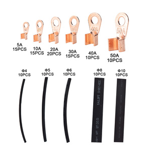 OT-100A Pure Copper Lug <b>Terminals</b> Box Pack Cold Press <b>Terminal</b> For Electrical Wiring - Product Image 4