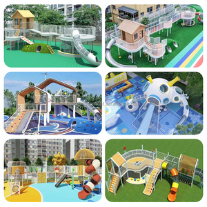 Tobogán creativo <span class=keywords><strong>de</strong></span> acero inoxidable para jardín <span class=keywords><strong>de</strong></span> infancia, combinación <span class=keywords><strong>de</strong></span> tobogán personalizado, equipo <span class=keywords><strong>de</strong></span> juego para exteriores - Product Image 6