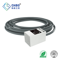 Capteur de proximité inductif CHBG LF25 à détection à distance 8 mm 10-30 V CC normalement fermé (NF) ou normalement ouvert (NO)