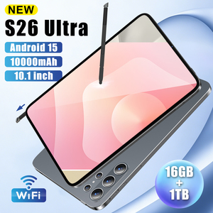 Nueva Tablet <span class=keywords><strong>PC</strong></span> S26 de <span class=keywords><strong>Alta</strong></span> <span class=keywords><strong>Calidad</strong></span>, 16G+1TB, 5G, Android 15, Octa-Core, <span class=keywords><strong>Pantalla</strong></span> Grande, Entretenimiento, Doble SIM Global, LTE - Product Image 5