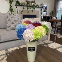 Groothandel Gedroogde Hortensia Kleine Blad Echte Gedroogde Bloem Langdurig Houdbaar voor Bruiloft Huisdecoratie Bloemstuk