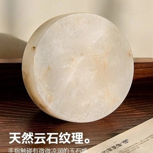 Casagd Spanish Natural Marble Wall Lamp Led E27 Beige Minimalist Style For Bedroom Living Room Hotel <b>Corridor</b> Balcony - Product Image 5