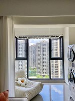 Fenêtres battantes en alliage d'aluminium Solink, verre trempé/fumé, insonorisées, certifiées Energy Star, design moderne pour appartement, garantie 5 ans