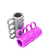 Bola de Agarre de Silicona Simple para Entrenamiento de Fuerza de Dedos y Brazos para Adultos, Masajeador de Agarre