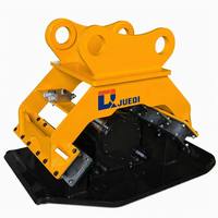 Compacteur vibrant hydraulique robuste compatible avec les excavatrices CAT, KOMATSU, VOLVO – Équipement de compactage de fondations