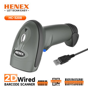 Henex HC-3208 giao diện USB Máy quét mã vạch 2D mã QR & đầu đọc mrz phạm vi rộng PDF & máy quét hình ảnh thẻ tên - Product Image 4