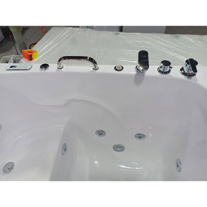 Bañera con puerta abierta para personas mayores, bañera para dos personas - Product Image 5