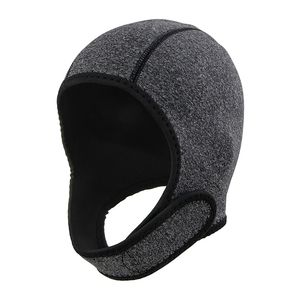 Capuche de plongée Bonnet de natation 2mm Néoprène Capuche <span class=keywords><strong>Surf</strong></span> Chapeau avec mentonnière <span class=keywords><strong>Oreille</strong></span> Protectrice pour Femmes Hommes Hiver Voile Canoë - Product Image 2
